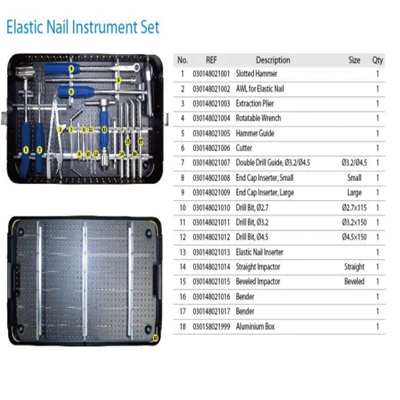 Elastiniai nagų chirurginiai instrumentai